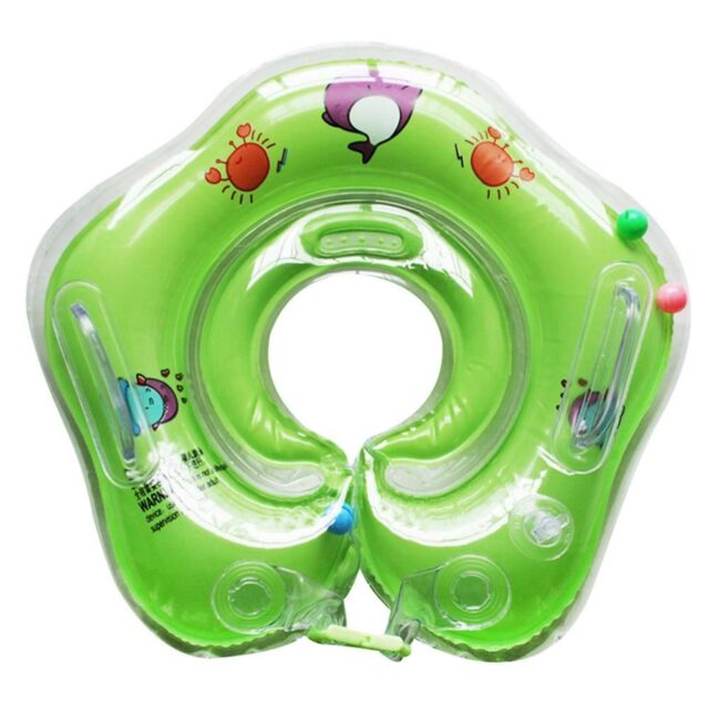 Baby Inflatable Neck Float for Swimming & Bathing (2m-3y) - Image 7