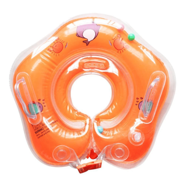 Baby Inflatable Neck Float for Swimming & Bathing (2m-3y) - Image 8