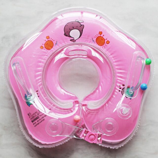 Baby Inflatable Neck Float for Swimming & Bathing (2m-3y) - Image 3