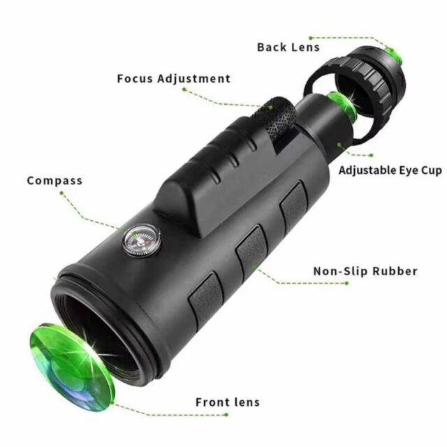 10X HD Zoom Universal Smartphone Monocular Telescope with Clip - Image 7