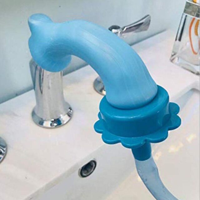Universal Silicone Rinse Hose with Stretchable Joint - Image 4