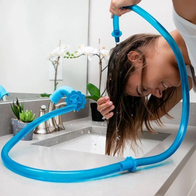 Universal Silicone Rinse Hose with Stretchable Joint - Image 6