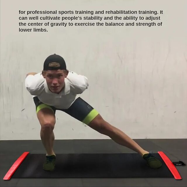 Portable Slide Board for Hockey, Skating & Leg Exercise - Image 3