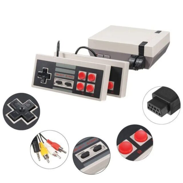 Mini Retro TV Game Console with 620 Built-in Games - Image 7