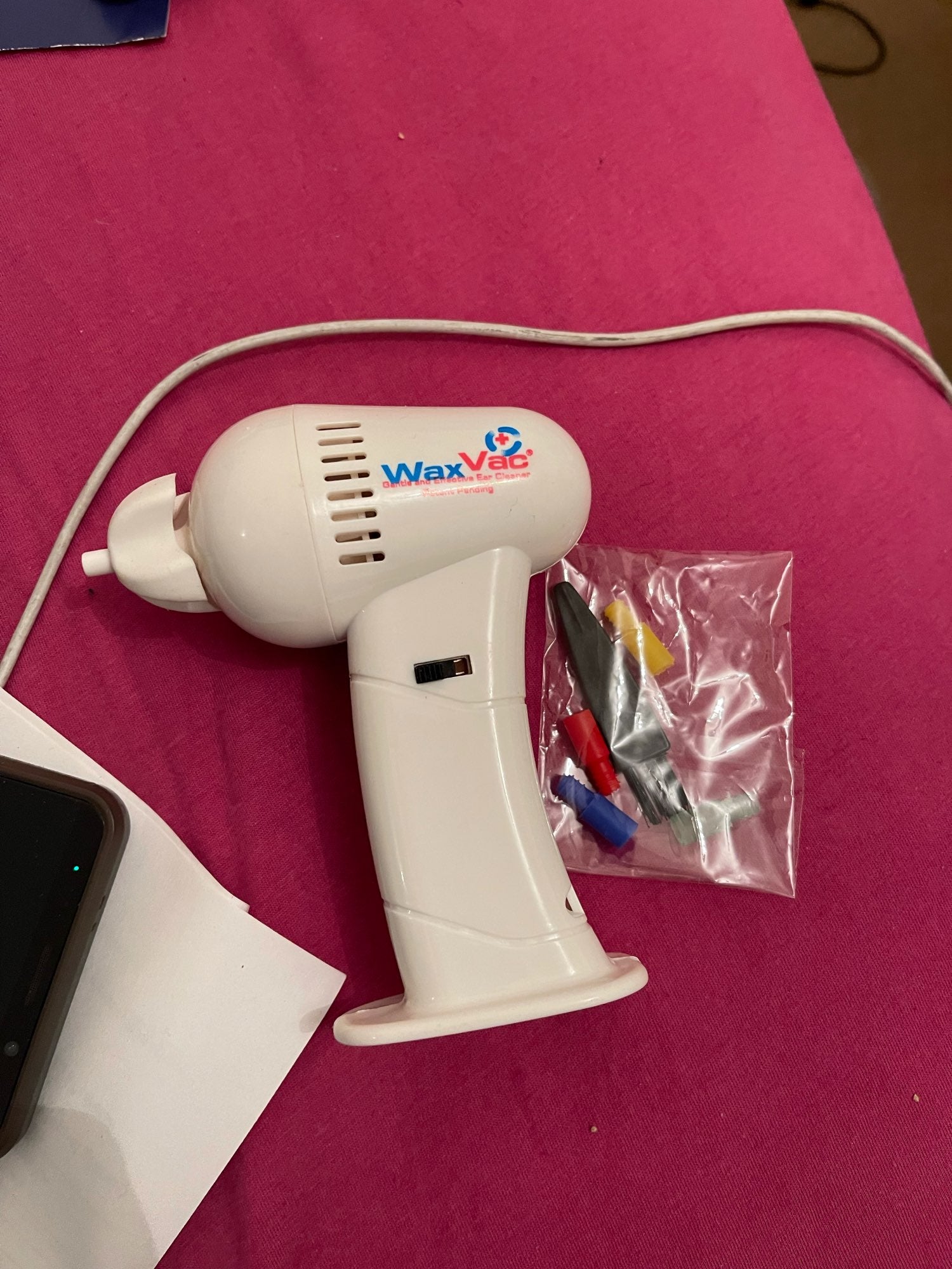 Electric Ear Cleaner with Vacuum Suction, 6-Piece Set photo review