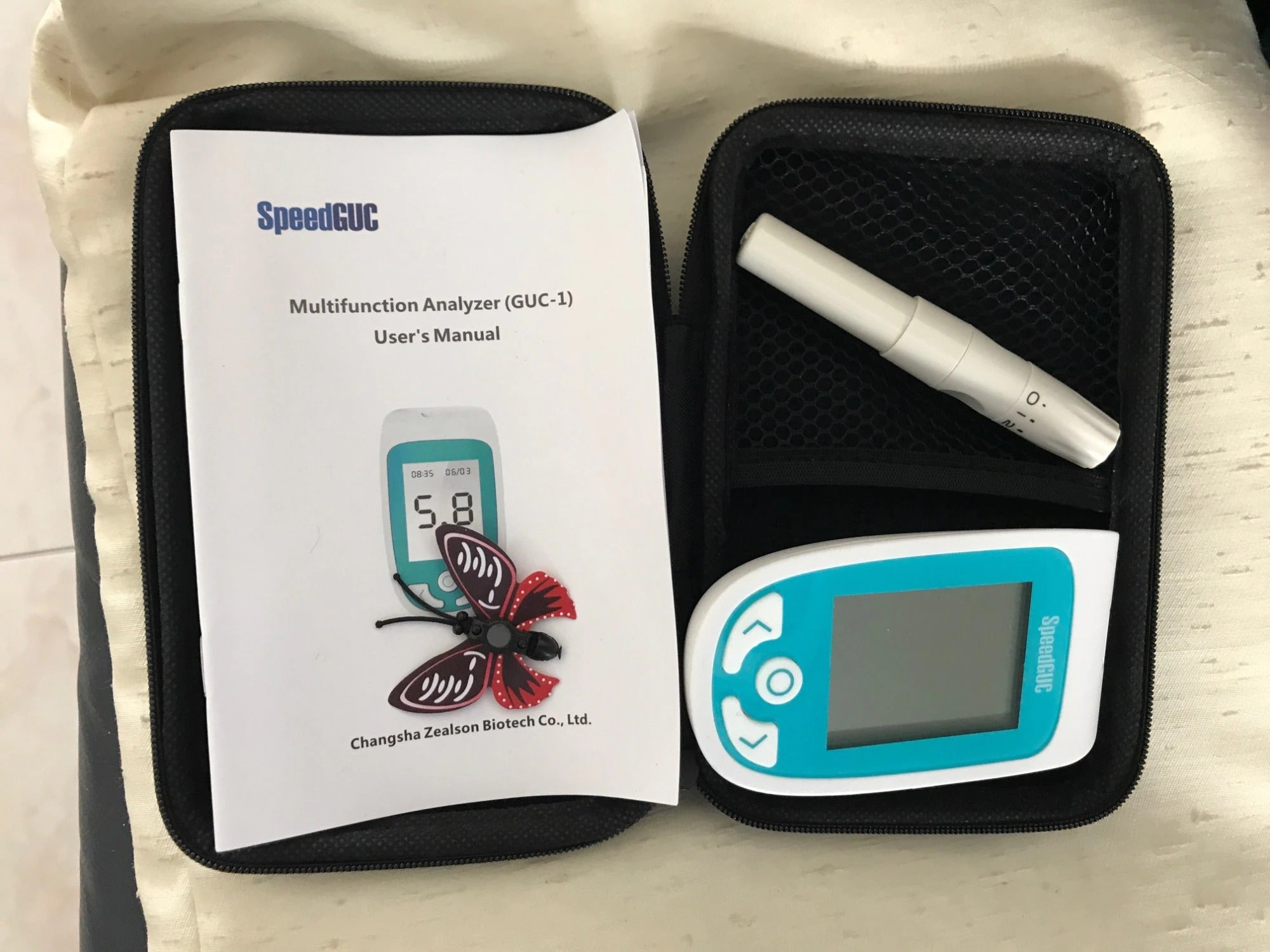 2-in-1 Monitor (Cholesterol & Uric Acid) Complete Set – Includes Lancing Device and Lancets photo review