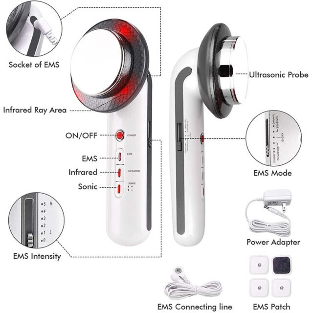 3-in-1 EMS Infrared Ultrasonic Slimming & Lifting Massager - Image 5
