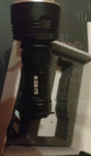 P70 Super Bright LED Flashlight, USB Rechargeable, Waterproof Torch photo review