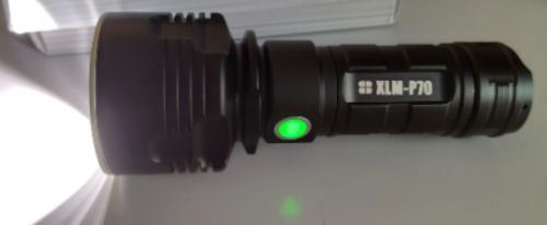 P70 Super Bright LED Flashlight, USB Rechargeable, Waterproof Torch photo review