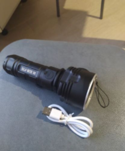 P70 Super Bright LED Flashlight, USB Rechargeable, Waterproof Torch photo review