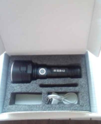 P70 Super Bright LED Flashlight, USB Rechargeable, Waterproof Torch photo review