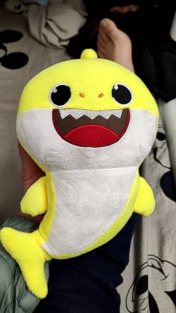 32 Cm Baby Shark With Cartoon Music Plush Toy photo review