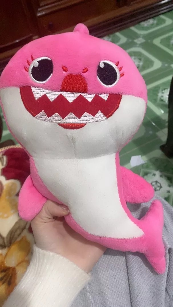 32 Cm Baby Shark With Cartoon Music Plush Toy photo review
