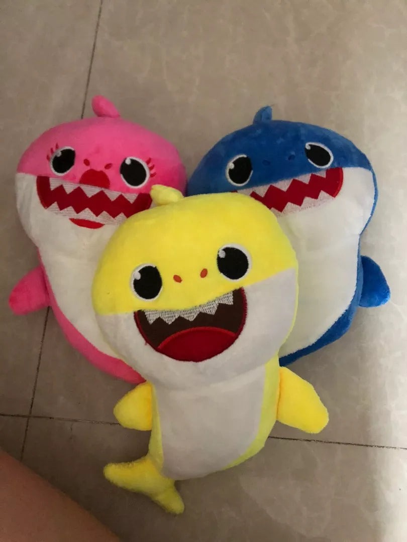 32 Cm Baby Shark With Cartoon Music Plush Toy photo review
