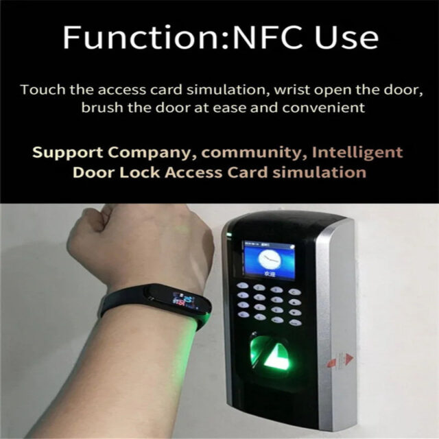 Smart Bracelet with Heart Rate and NFC Function - Image 4