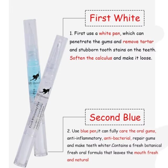 Dog Teeth Plaque Removing Pens (Set 2 Pens) - Image 3