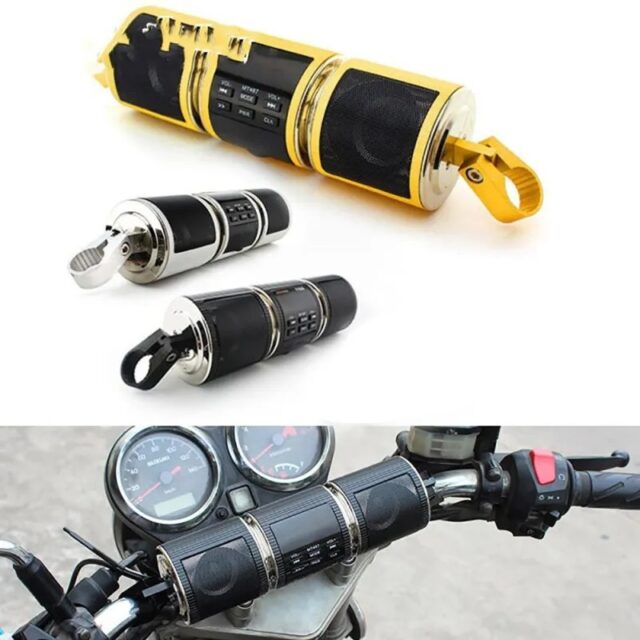 Waterproof Motorcycle Bluetooth MP3 Player with FM, USB, AUX - Image 6