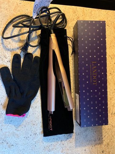 2-in-1 Hair Straightener & Curler with Negative Ions photo review