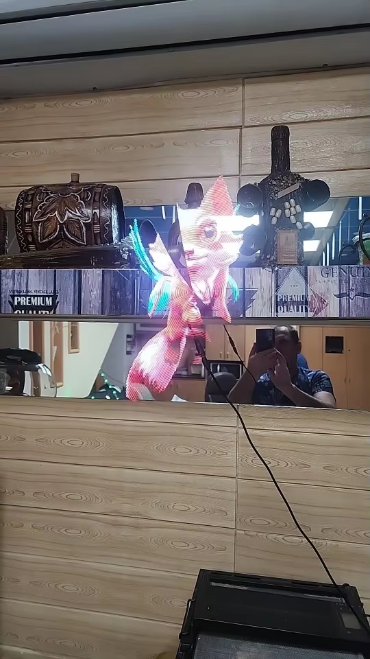 16.5in 3D Hologram Fan with 224 LED Beads photo review