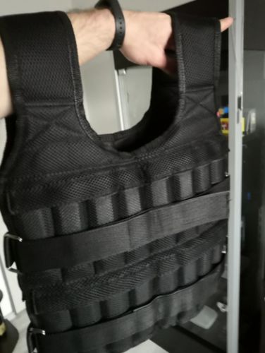 Adjustable 15KG Weighted Vest for Boxing, Running, and Training photo review