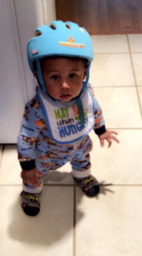 Baby Safety Helmet – Soft & Breathable Cotton Hat for Crawling & Walking (6M–5Y) photo review