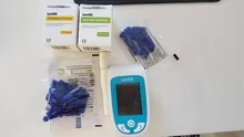 2-in-1 Monitor (Cholesterol & Uric Acid) Complete Set – Includes Lancing Device and Lancets photo review