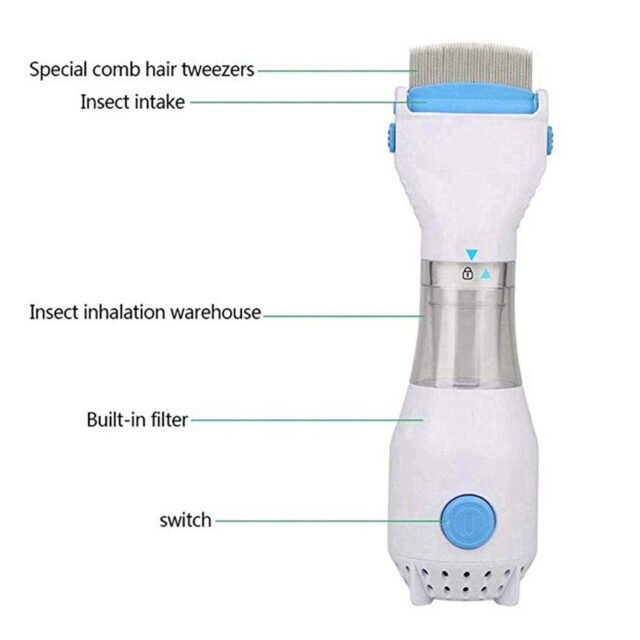 Electric Pet Comb for Dogs & Cats – Effective Lice & Flea Removal - Image 5