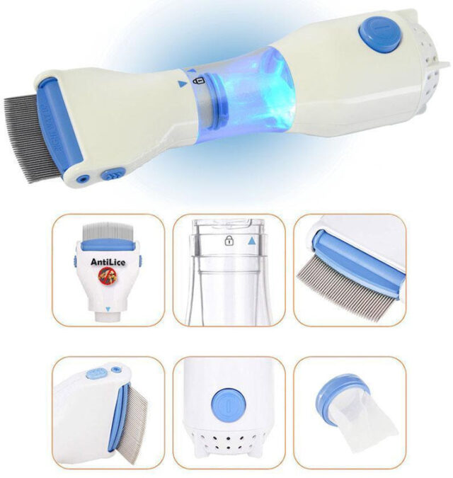 Electric Pet Comb for Dogs & Cats – Effective Lice & Flea Removal - Image 4