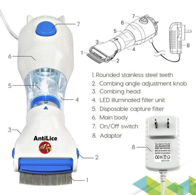 Electric Pet Comb for Dogs & Cats – Effective Lice & Flea Removal - Image 3