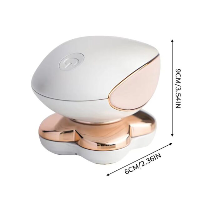 Portable Rechargeable Electric Hair Remover – Four-Head Shaver for Women - Image 6