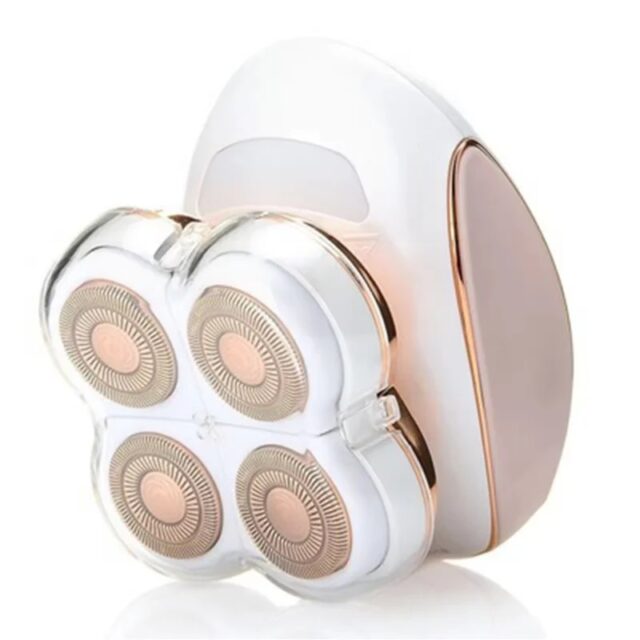 Portable Rechargeable Electric Hair Remover – Four-Head Shaver for Women - Image 7