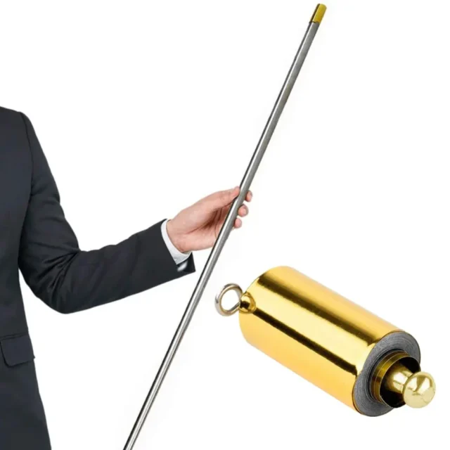 Metal Telescopic Magic Wand - Stretchable Pocket Staff