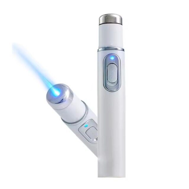 Blue Light Therapy Acne Pen with Scar Repair Cream (15g)
