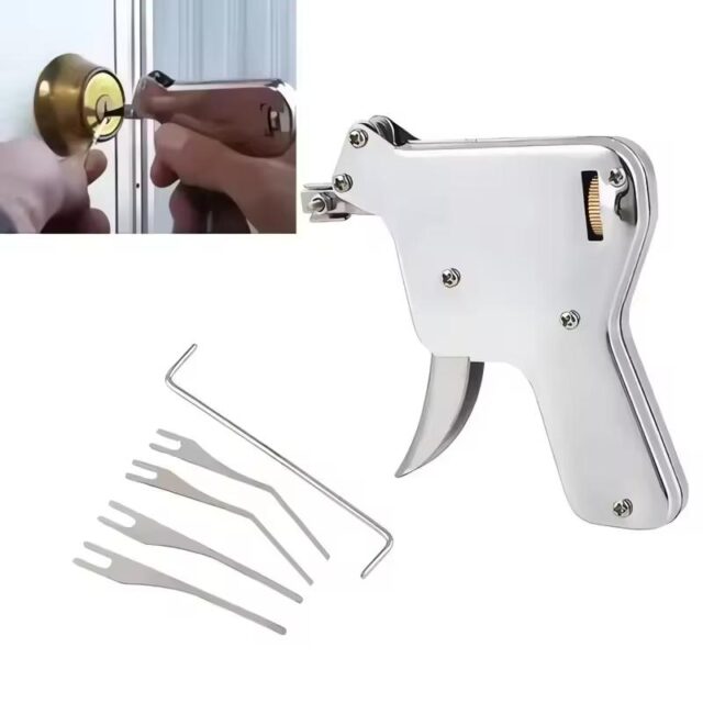Stainless Steel Lock Pick Kit - Image 5
