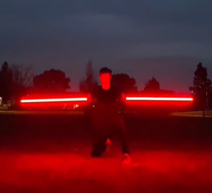 Upgraded Darth Maul Double-Bladed Rgb Lightsaber – 16 Colors photo review