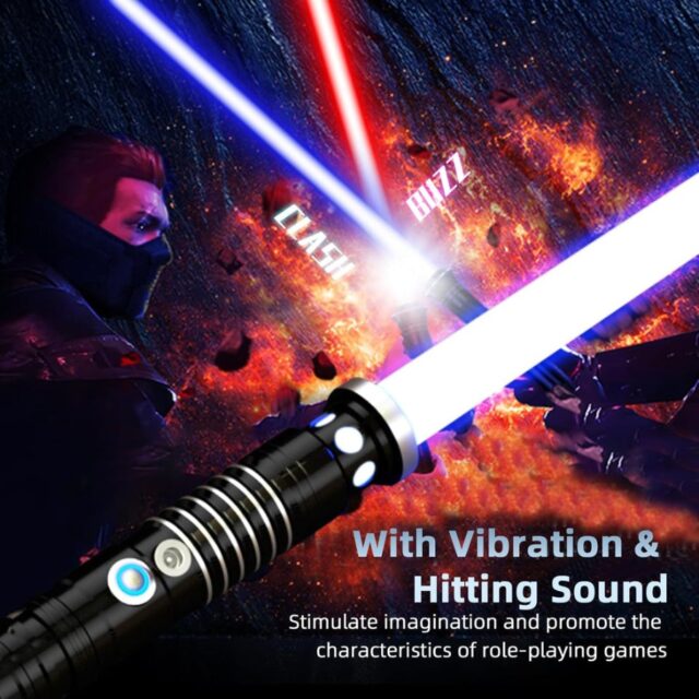 Upgraded Darth Maul Double-Bladed Rgb Lightsaber – 16 Colors - Image 3