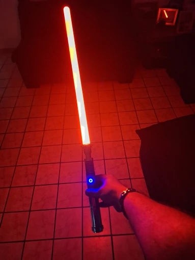 Upgraded Darth Maul Double-Bladed Rgb Lightsaber – 16 Colors photo review