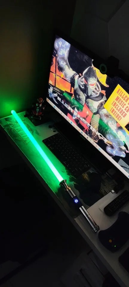 Upgraded Darth Maul Double-Bladed Rgb Lightsaber – 16 Colors photo review