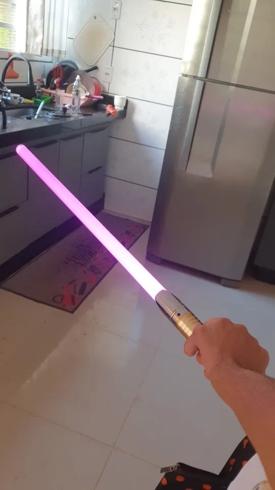 Upgraded Darth Maul Double-Bladed Rgb Lightsaber – 16 Colors photo review