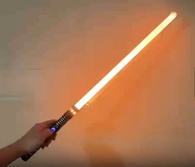 Upgraded Darth Maul Double-Bladed Rgb Lightsaber – 16 Colors photo review