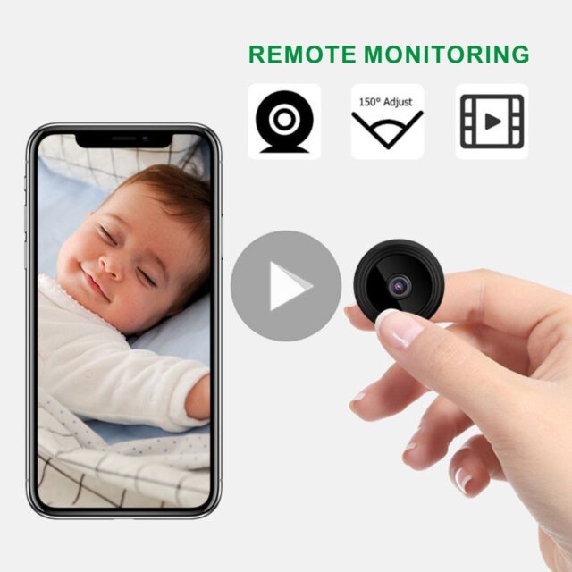 Mini 1080P WiFi Camera with Night Vision & Motion Detection - Image 3