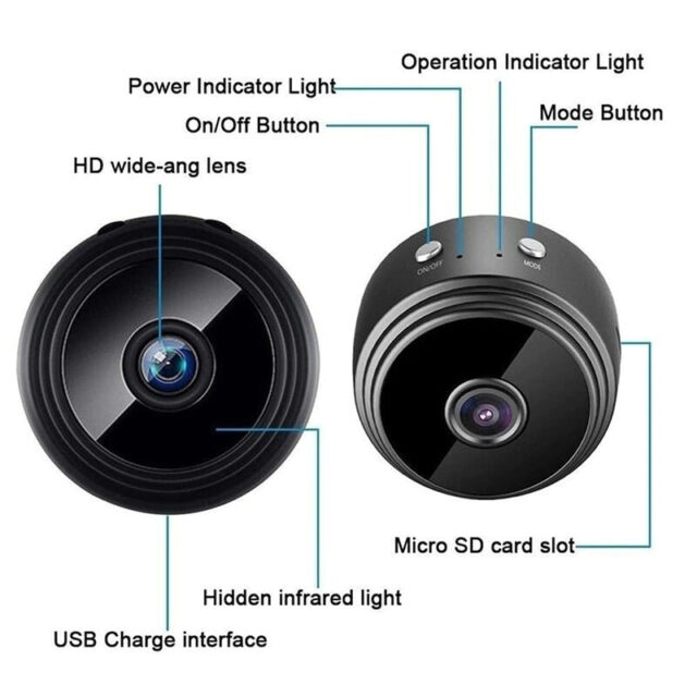 1080P Hd Magnetic Wifi Camera - Image 5