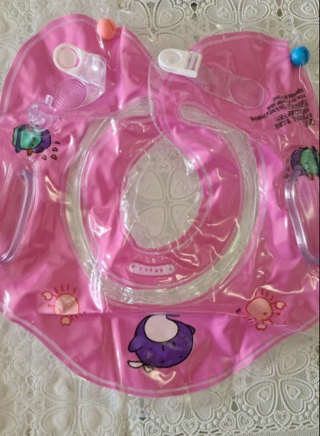 Baby Inflatable Neck Float for Swimming & Bathing (2m-3y) photo review