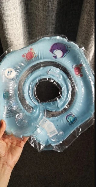 Baby Inflatable Neck Float for Swimming & Bathing (2m-3y) photo review