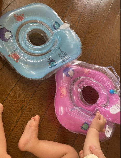 Baby Inflatable Neck Float for Swimming & Bathing (2m-3y) photo review