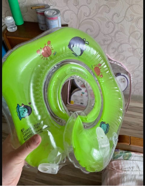 Baby Inflatable Neck Float for Swimming & Bathing (2m-3y) photo review