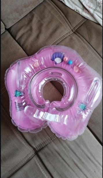 Baby Inflatable Neck Float for Swimming & Bathing (2m-3y) photo review