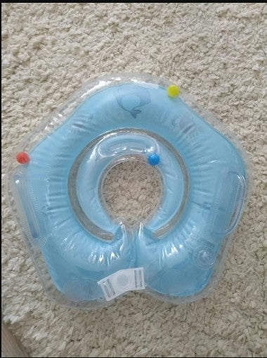 Baby Inflatable Neck Float for Swimming & Bathing (2m-3y) photo review