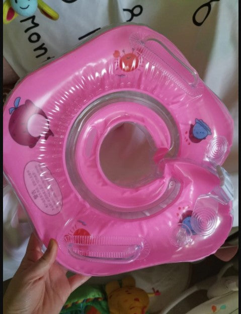 Baby Inflatable Neck Float for Swimming & Bathing (2m-3y) photo review