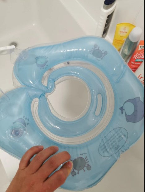 Baby Inflatable Neck Float for Swimming & Bathing (2m-3y) photo review